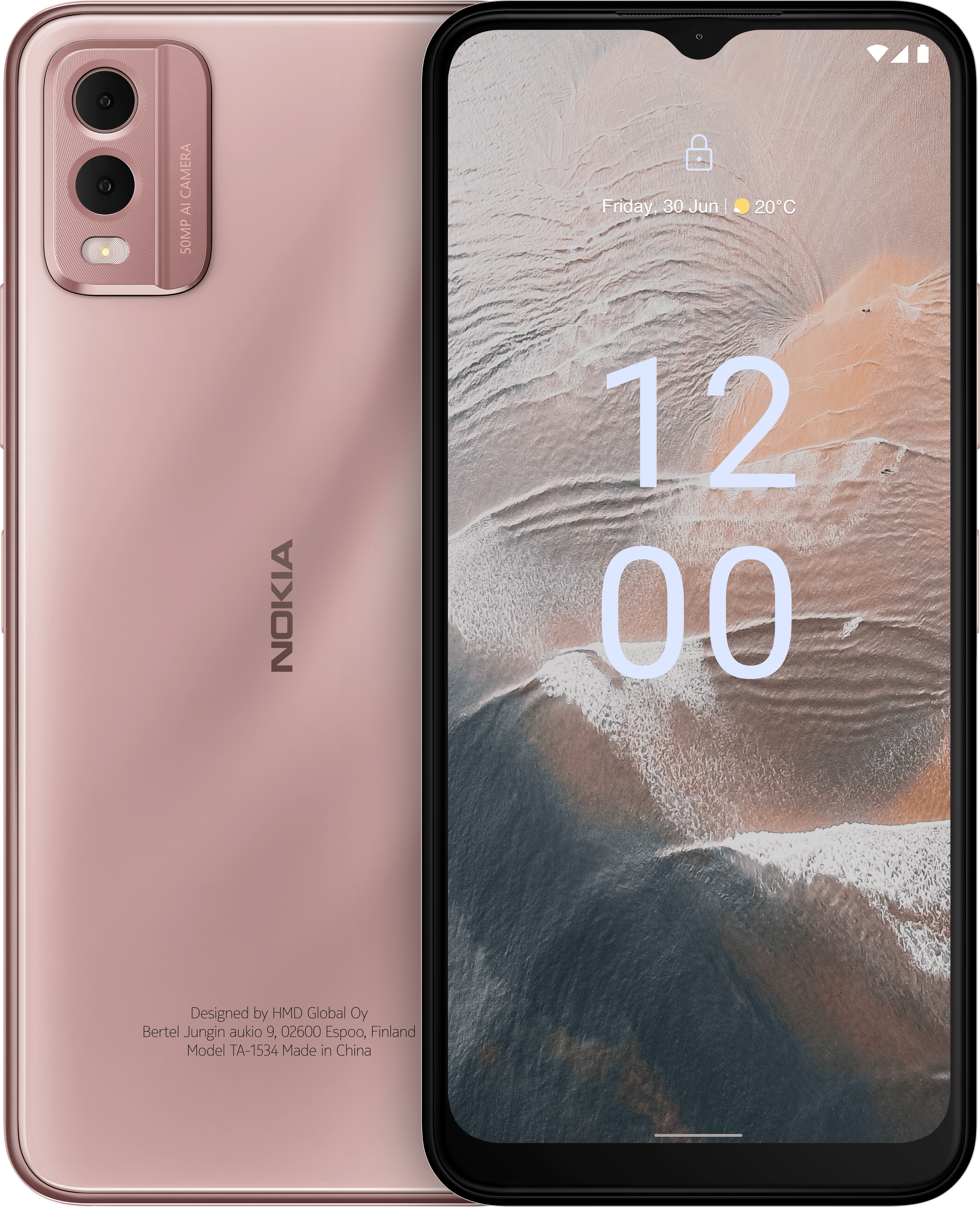Акція на Nokia C32 4/64Gb Beach Pink (UA UCRF) від Stylus