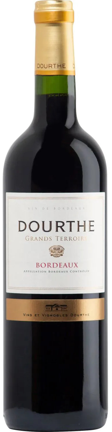 

Вино Dourthe Grands Terroirs Bordeaux Rouge, красное сухое, 0.75л 13% (BDA1VN-VDO075-003)