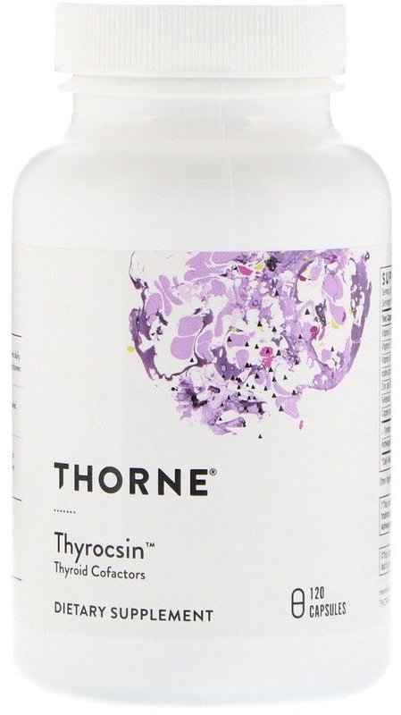 Акція на Thorne Research Thyrocsin Thyroid Cofactors 120 Veg Caps Поддержка щитовидной железы, тирозин від Stylus