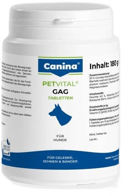 Акція на Глюкозамин Canina Petvital Gag глюкозамин с экстрактом мидий 180 шт. (4027565723317) від Stylus