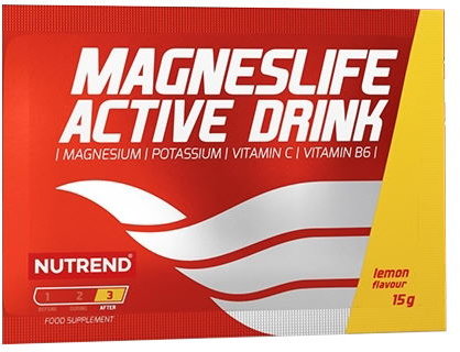 

Nutrend MagnesLife Active Drink Минеральный комплекс со вкусом лимона 15 г