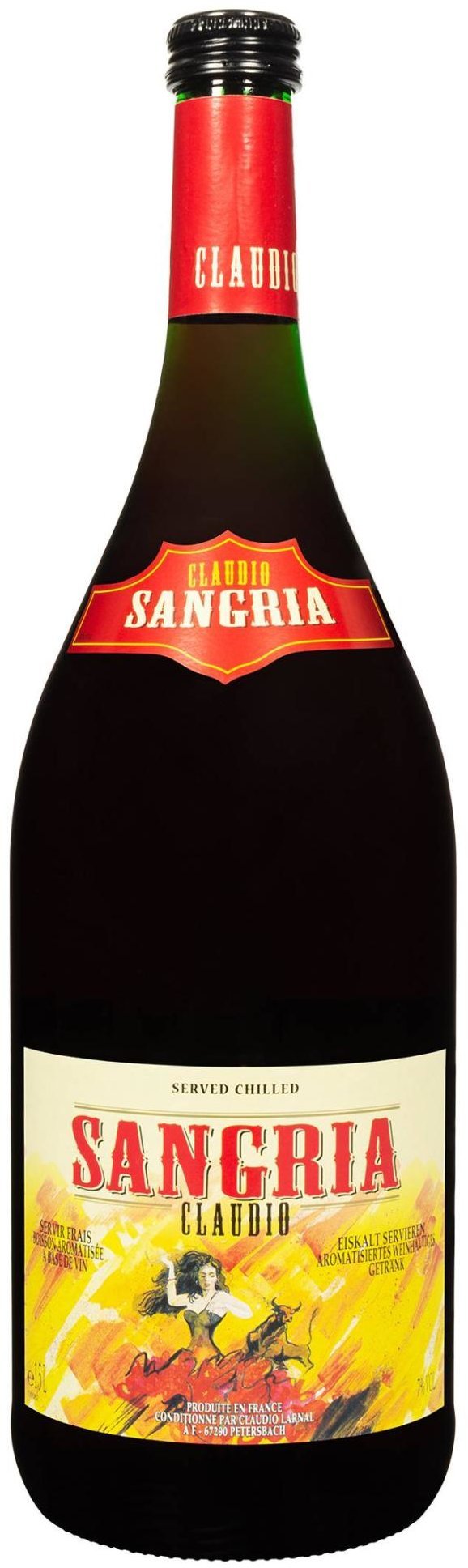 

Винний напій Claudio Sangria червоне напівсолодке 1.5 л (FSH_3263286324445)