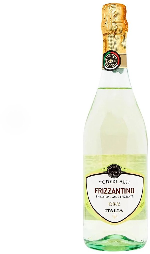 

Ігристе вино Poderi Alti Frizzantino Emilia Bianco Secco-Dry біле сухе 0.75 л 10% (STA8003325608281)