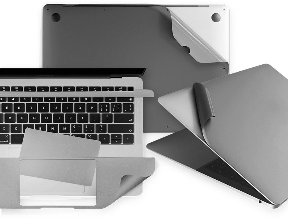 Акція на CoteetCI Fuselage Film Set Grey (MB1096-GY) for MacBook Pro 13" M1 / Pro 13" M2 від Y.UA