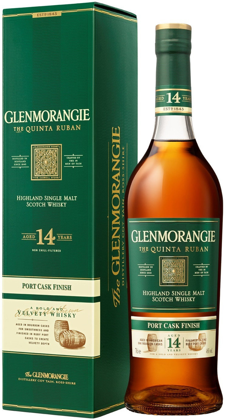 

Віскі Glenmorangie «Quinta Ruban» 14 Years Old, gift box, 0.7 л