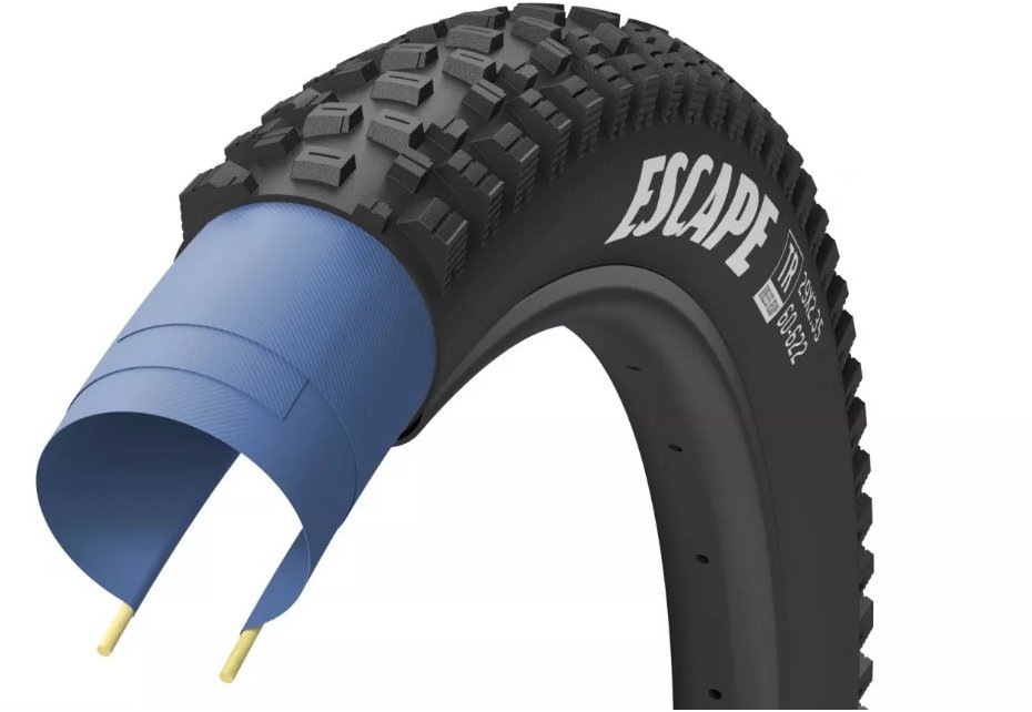 

Покрышка 29x2.35 (60-622) GoodYear Escape tubeless ready, folding, black, 60tpi (TIR-42-95)