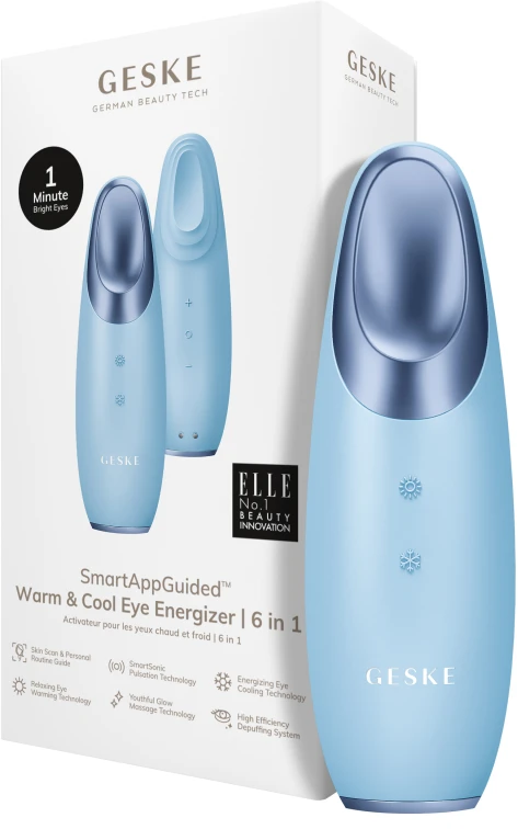 Акція на Энерджайзер для глаз Geske Warm&Cool Eye Energizer 6в1 aquamarine від Stylus