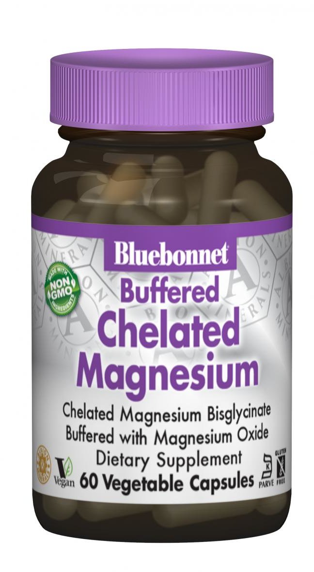 Акція на Bluebonnet Nutrition Albion Buffered Chelated Magnesium 200 mg 60 caps від Stylus