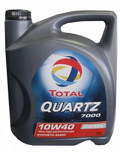 Акція на Моторное масло Total Quartz 7000 Diesel 10W-40 5л від Stylus