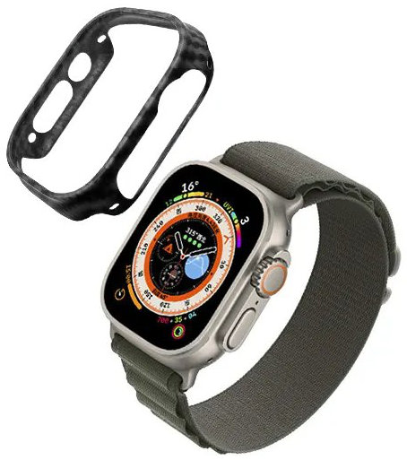 

K-DOO Kevlar Edge Black for Apple Watch 7/8 45mm