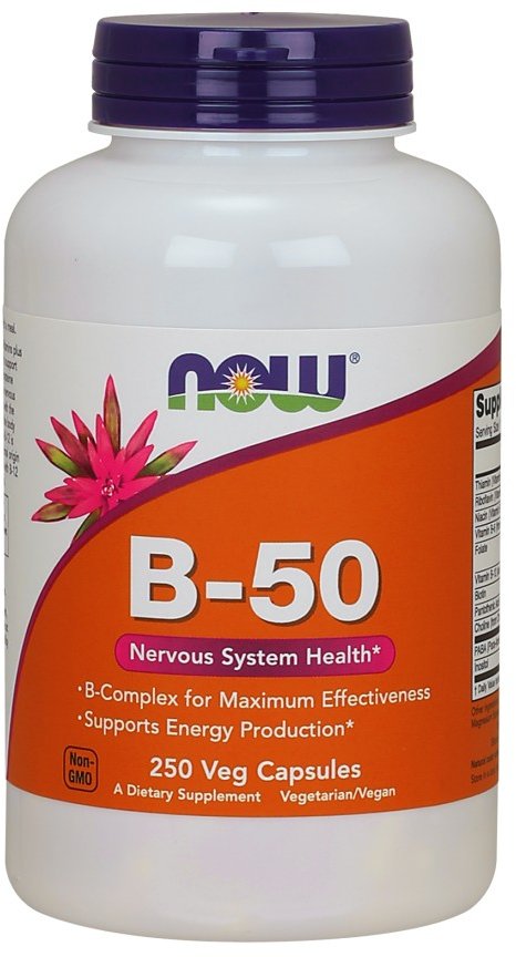 

Now Foods Vitamin B-50 mg Veg Capsules 250 caps