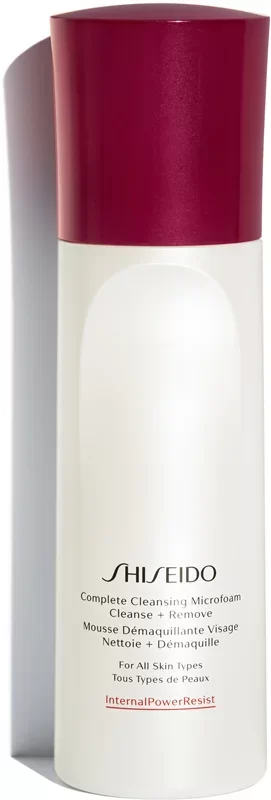 

Shiseido Complete Cleansing Microfoam Очищаюча пінка для зняття макіяжу 180 ml