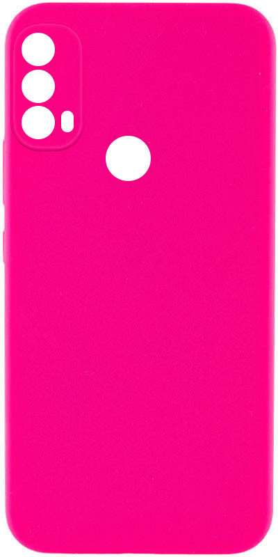 

Lakshmi Case Silicone Cover Full Camera Barbie Pink для Motorola Moto E40