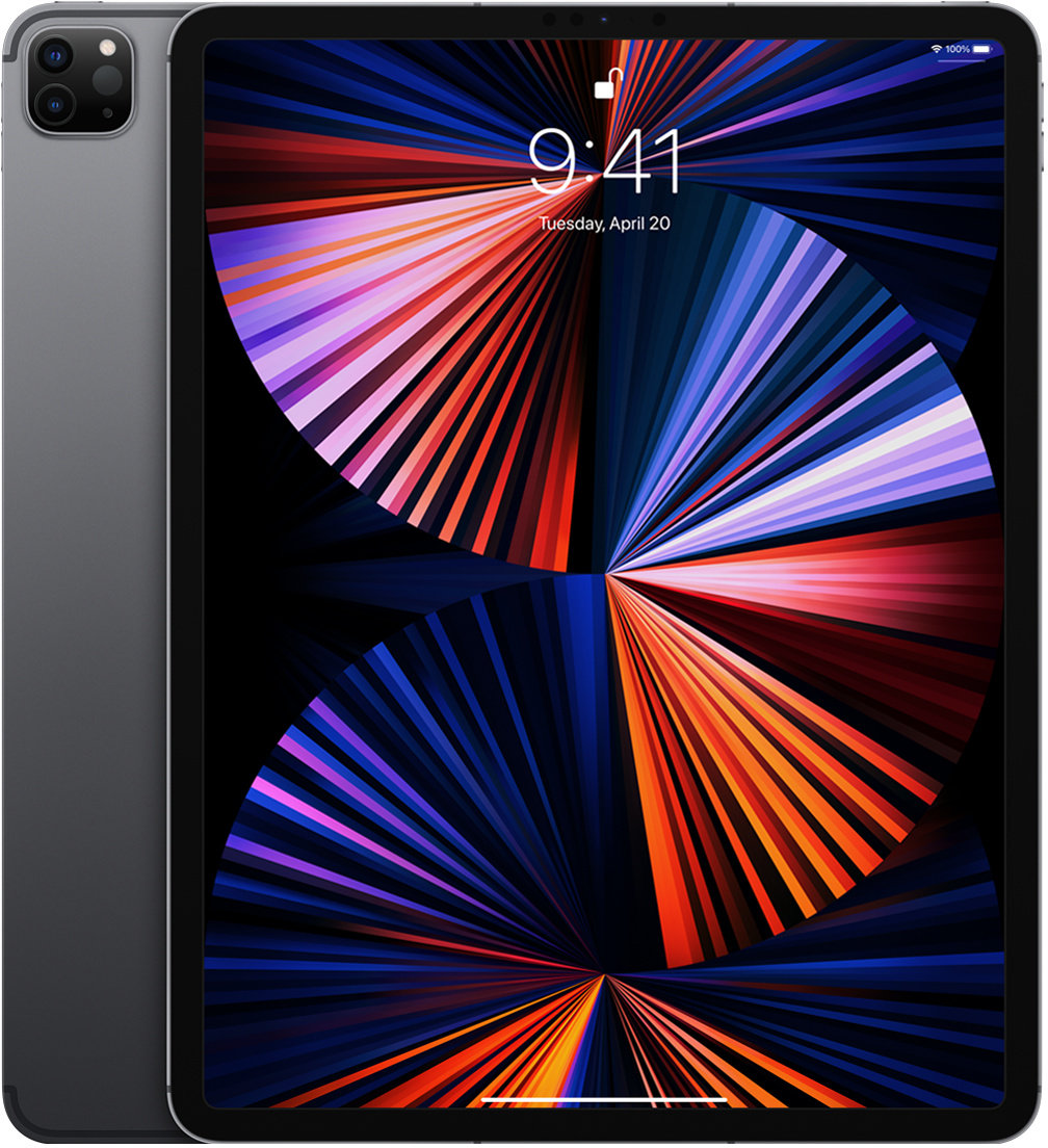 Акция на Apple iPad Pro 5 12.9" 2021 Wi-Fi + Lte 512GB M1 Space Gray (MHNY3) от Y.UA
