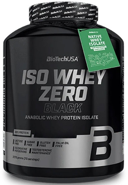 

BiotechUSA Iso Whey Zero Black 2270 g /75 servings/ Strawberry