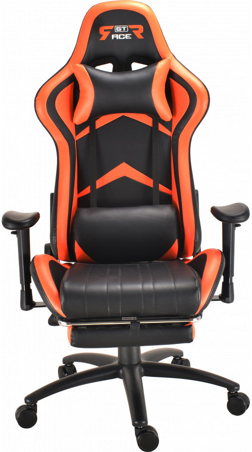 

Кресло Gt Racer X-2534-F Black/Orange