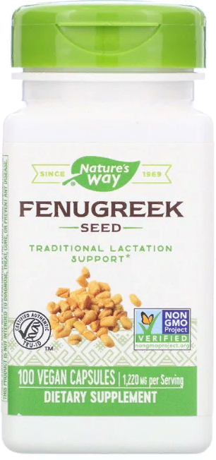 Акція на Nature's Way, Fenugreek Seed, 610 mg, 100 Veggie Caps (NWY-12800) від Stylus