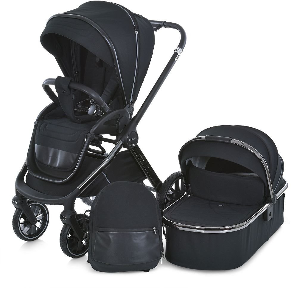 

Коляска универсальная 2в1 El Camino Me 1124-2 Prestige Black (ME 1124-2 Black)