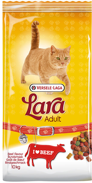 Акція на Сухой корм Lara Adult Beef flavour для котов премиум 10 кг (410622) від Stylus