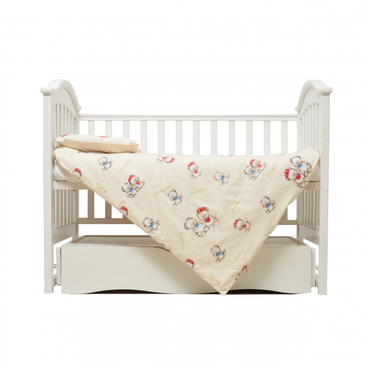 

Комплект постельного белья Twins Comfort line Мишка бежевый (3054-C-053)