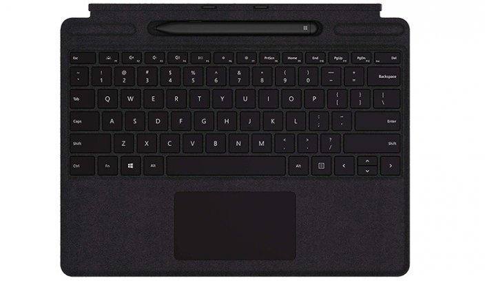 

Microsoft Surface Pro X / Surface Pro 8 Signature Keyboard with Slim Pen 2 Black (8X6−00007)