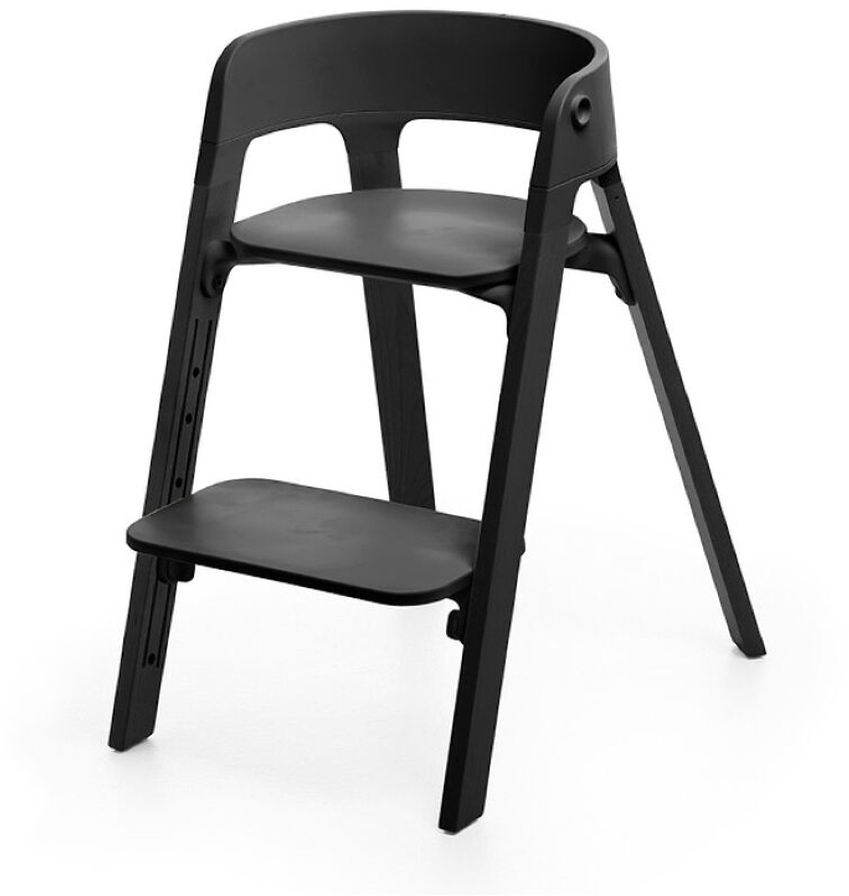 Акція на Стульчик Stokke Steps Black (349706) від Stylus