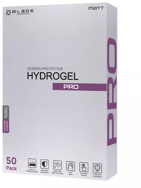 

Blade Hydro-Gel Screen Protector Pro Edge Display Matt