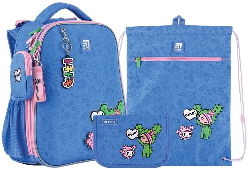 Акція на Школьный набор Kite tokidoki (рюкзак пенал сумка) (SET_TK24-531M) від Stylus