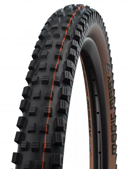 

Покришка 27.5x2.40 (62-584) Schwalbe Magic Mary Evo, Super Gravity, TLE, B/BRZ-SK HS447 Addix Soft 67EPI B (TIR-07-88)