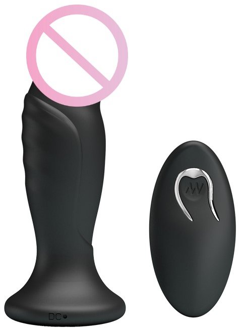 

Анальная пробка с вибрацией Mr.Play Vibrating Anal Plug Black