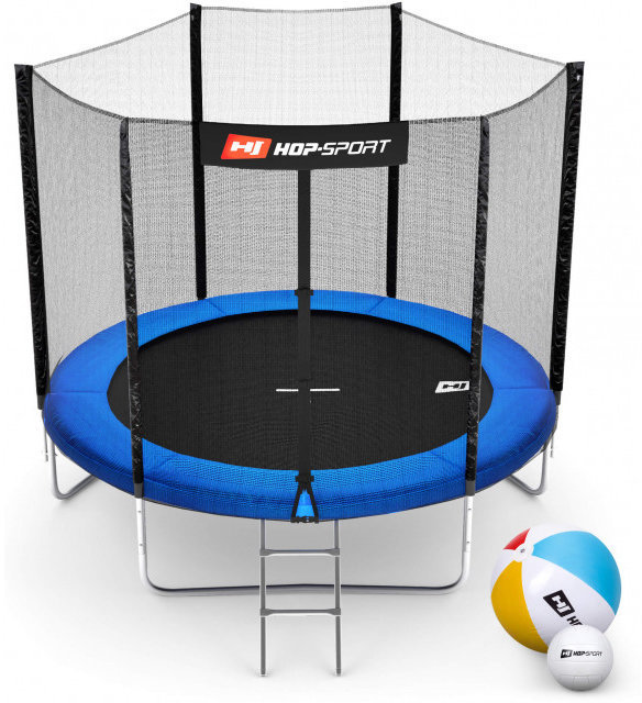 Акция на Hop-Sport 8ft (244cm) blue с внешней сеткой от Stylus