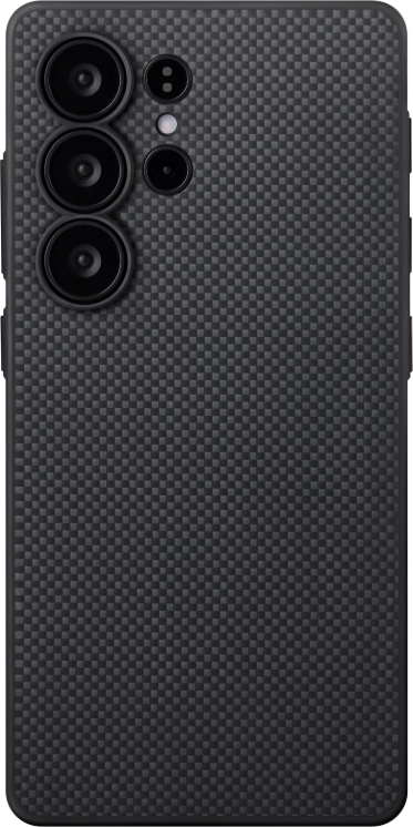 

Pitaka PinButton Case Black/Grey (PBS2501U) for Samsung S938 Galaxy S25 Ultra