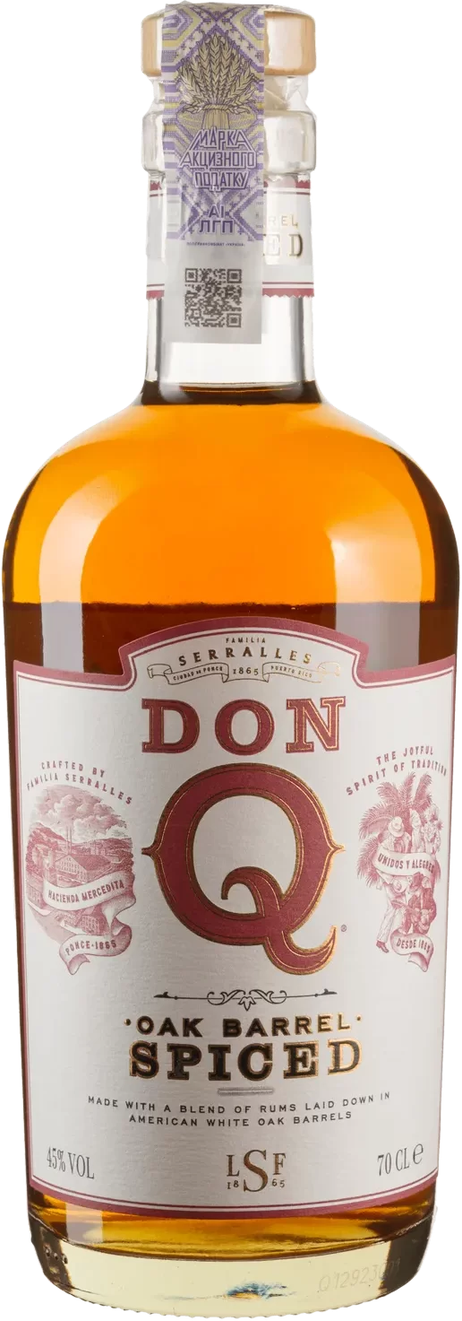 Акція на Ром Don Q Oak Barrel Spiced 0.7 л (BWQ9792) від Stylus