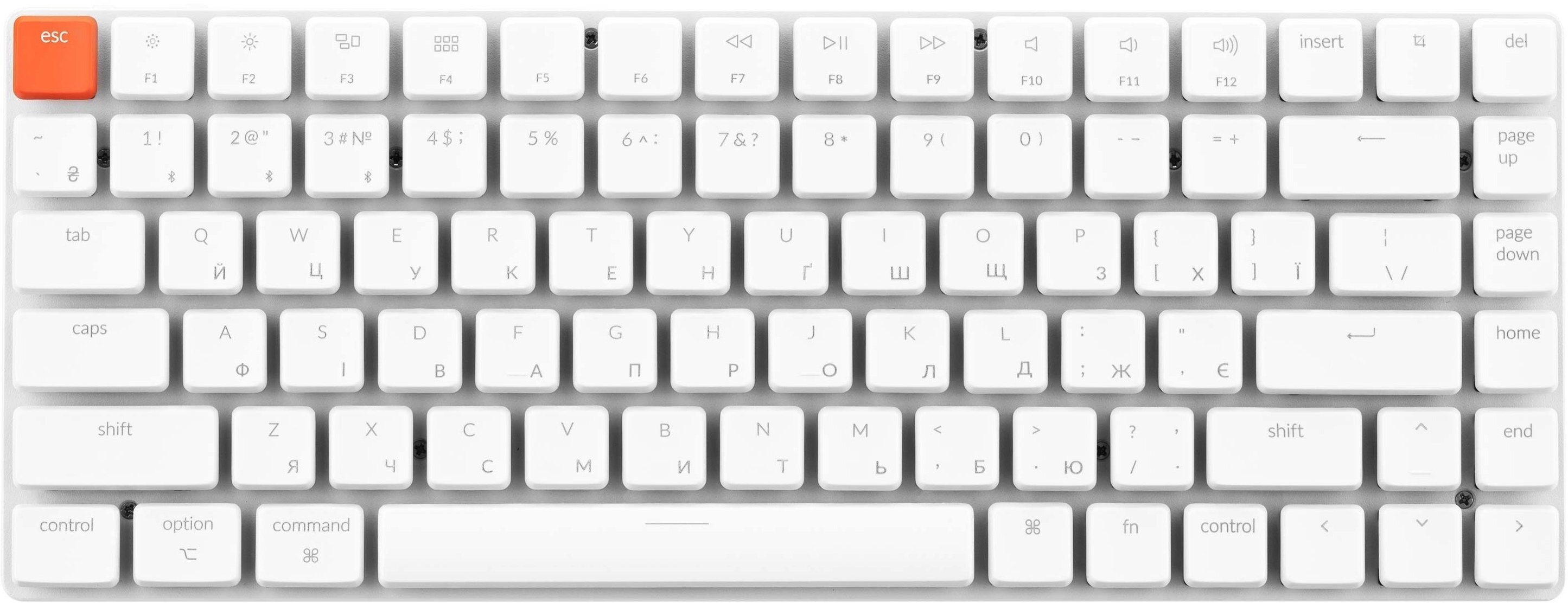 Акція на Keychron K3 84 Key Gateron Blue Wireless Ua White (K3K2_KEYCHRON) від Stylus