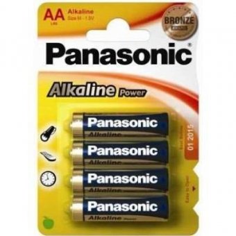 

Батарейка Panasonic Alkaline Power Aa Bli 4 (LR6REB/4BPR)