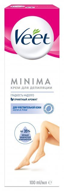 

Veet Minima Крем для депиляции для чувствительной кожи 100 ml