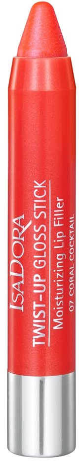 

IsaDora Twist-up Gloss Stick №07 coral cocktail Блеск-карандаш для губ 3.3 ml