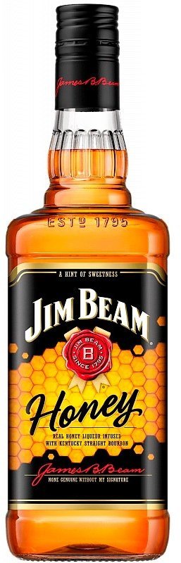 Акція на Виски-ликер Jim Beam Honey, 0.7л 32.5% (DDSBS1B089) від Stylus
