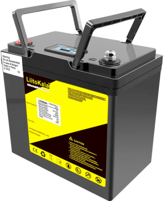 

LiitoKala LiFePO4 12V 60Ah Lcd