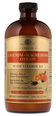 Акція на Solgar Liquid Calcium Magnesium Citrate with Vitamin D3 Natural Orange Vanilla 16 fl oz (473 ml) Кальций Магний + Д3 від Stylus