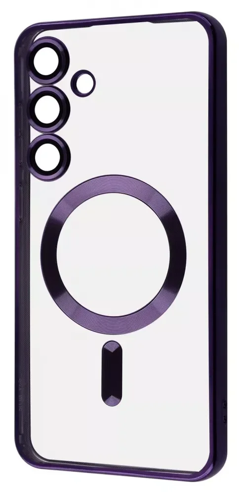 

Wave Metal Color Case with Magnetic Ring Deep Purple for Samsung S711 Galaxy S23 Fe