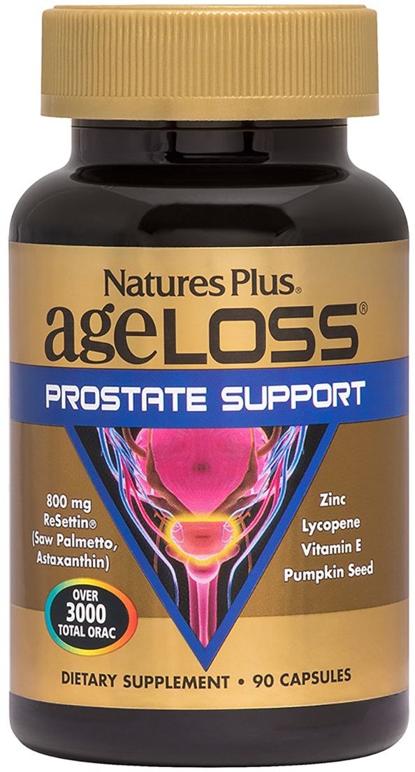 Акція на Natures Plus, Age Loss Prostate Support, 90 caps (NTP8007) від Stylus