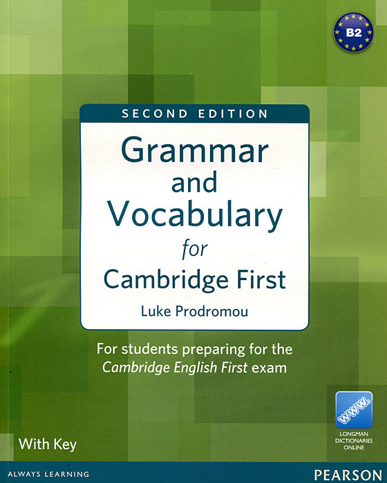 Акція на Grammar & Vocabulary for Fce 2nd Edition with key + access to Longman Dictionaries Online від Y.UA