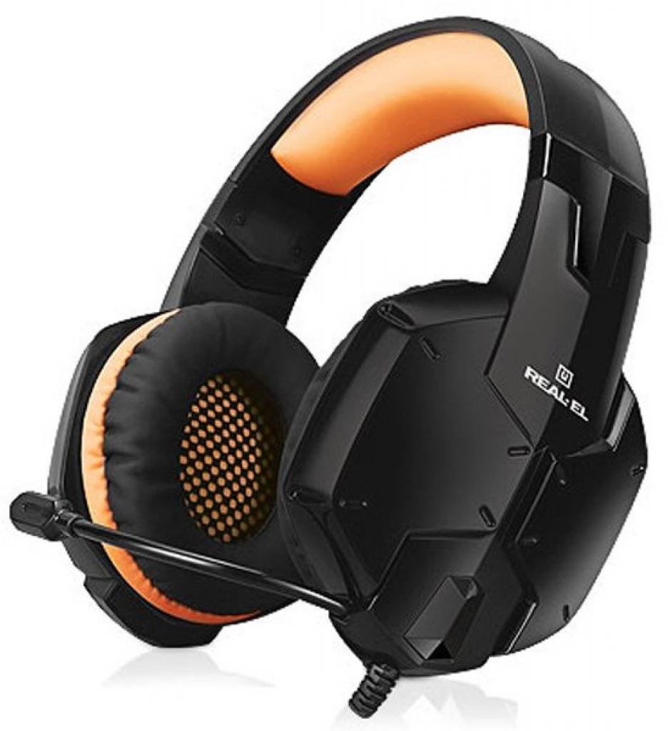 

REAL-EL GDX-7700 Surround 7.1 black-orange