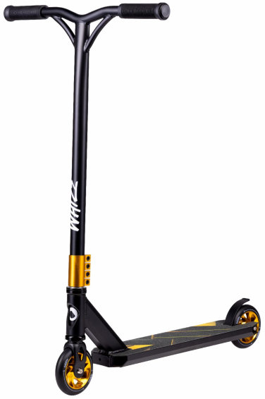 

Самокат Lionelo Whizz Black Carbon Yellow