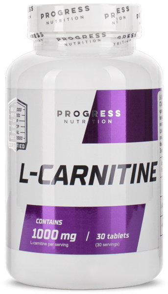 

Progress Nutrition L-Carnitine 1000 mg 30 tablets