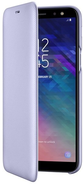 

Samsung Wallet Flip Cover Violet (EF-WA600CVEGRU) for Samsung A600 Galaxy A6 2018