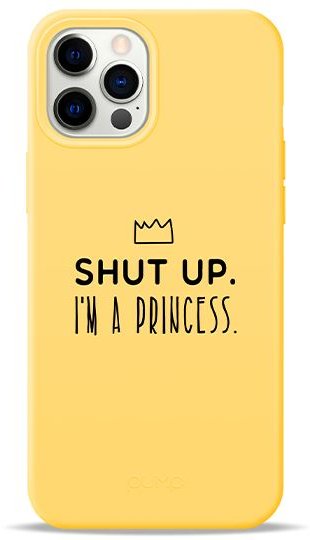 

Pump Silicone Minimalistic Case I'm a Princess (PMSLMN12(6.7)-13/2) for iPhone 12 Pro Max