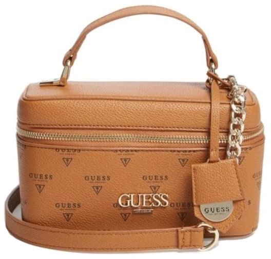 

Женская сумка кросс боди Guess коричневая (843061106676)