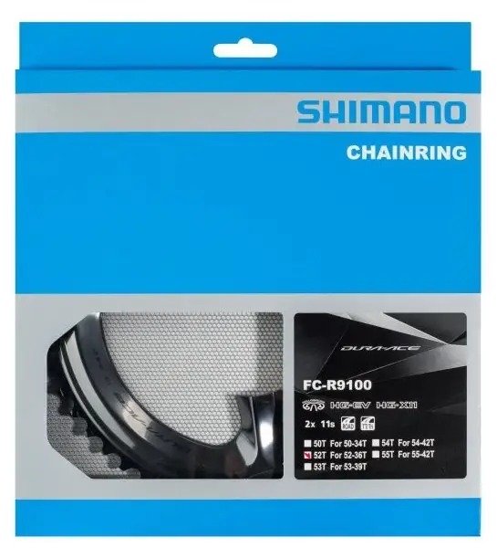 

Звезда шатунов Shimano FC-R9100 DURA-ACE 52зуб.-MT (Y1VP98020)